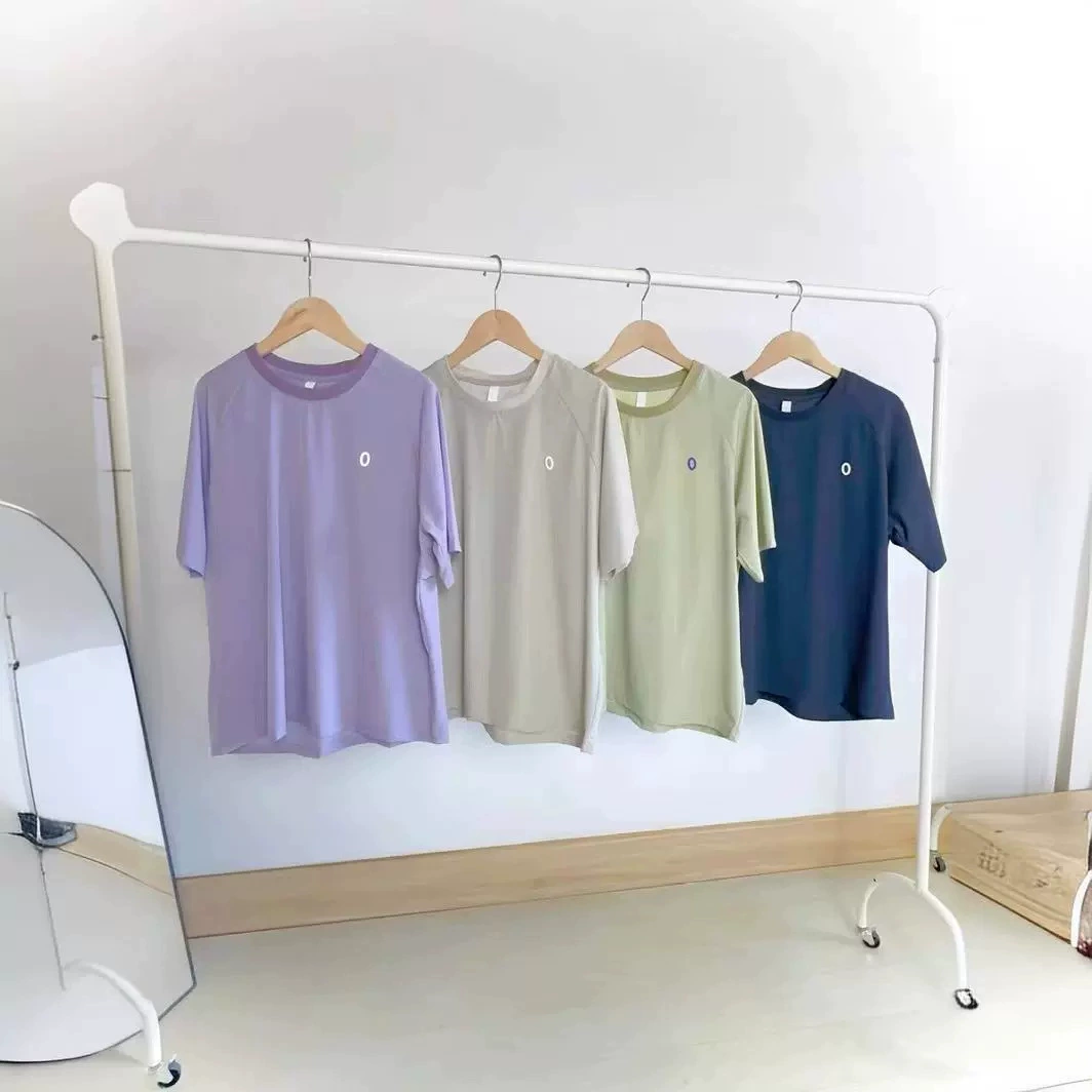 Летняя пара на открытом воздухе Спорт и отдых Быстрая сухая дышащая футболка с короткими рукавами