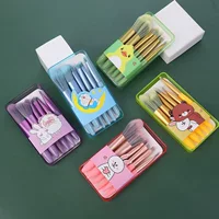 6 конфеты цвета кисти для макияжа кисти супер мягкие мини румяна кисти для век кисти для век портативный набор инструментов для макияжа