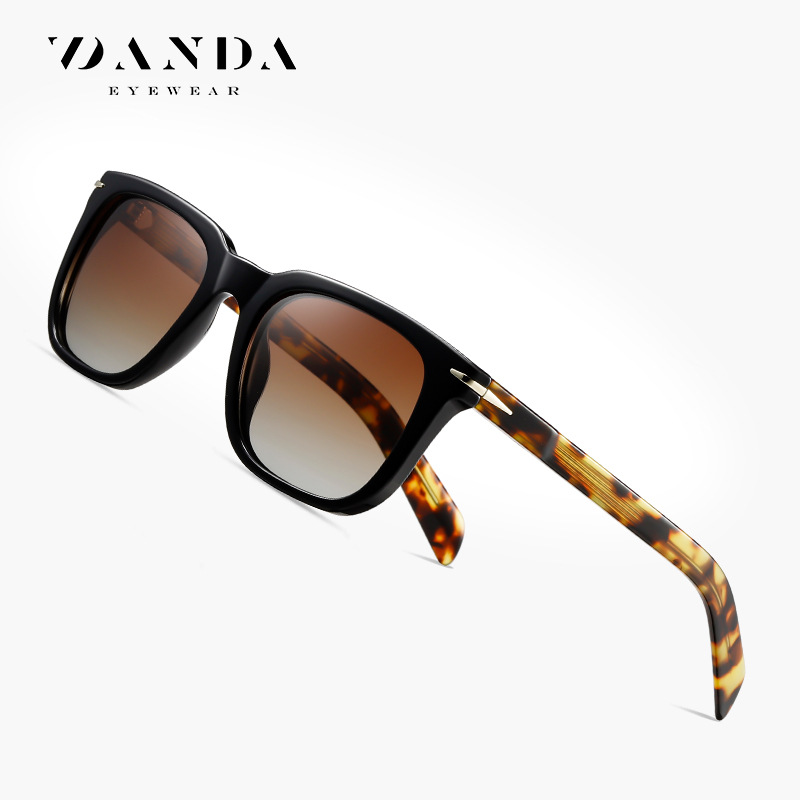 Nueva placa polarizada S31127 moda calle tiro al aire libre protector solar gafas de sol comercio exterior venta caliente montura cuadrada gafas de sol