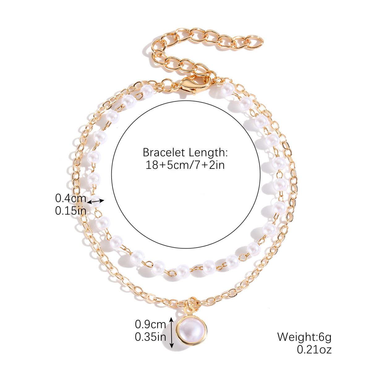 Beliebte High-End-Multi-Layer-Perlenarmband-Set Design Sinn für Barock-Retro-Perlenarmband_voghion.com