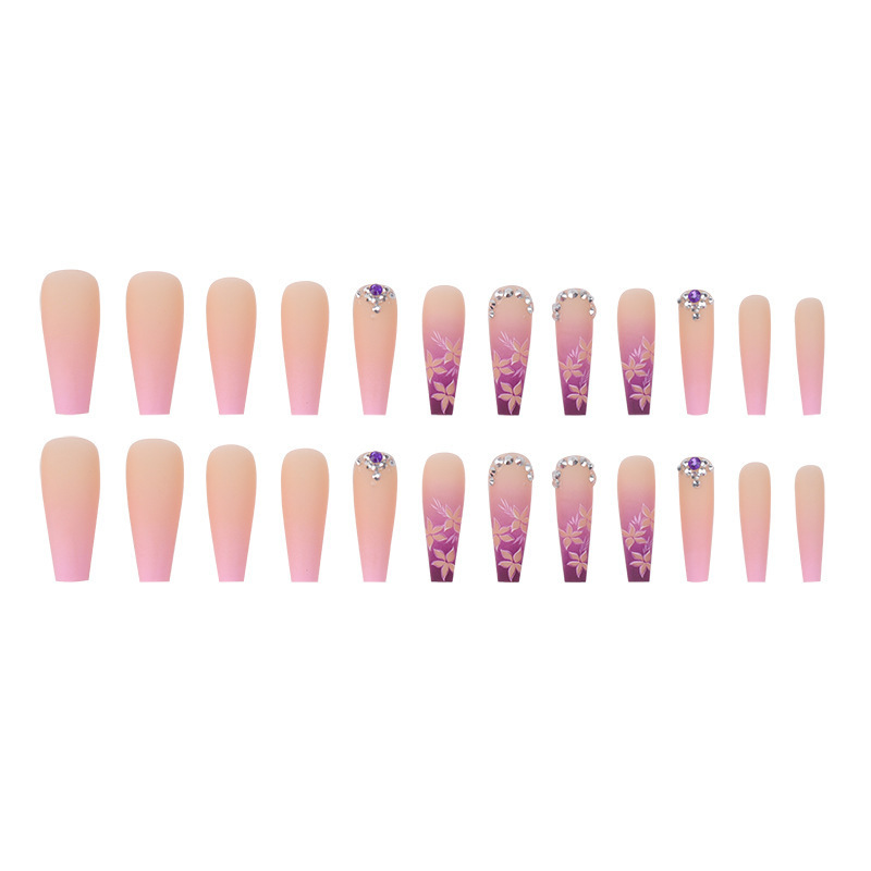 Fashion Style Fashion Geometric Plastic Wear Manicure 24 Pieces