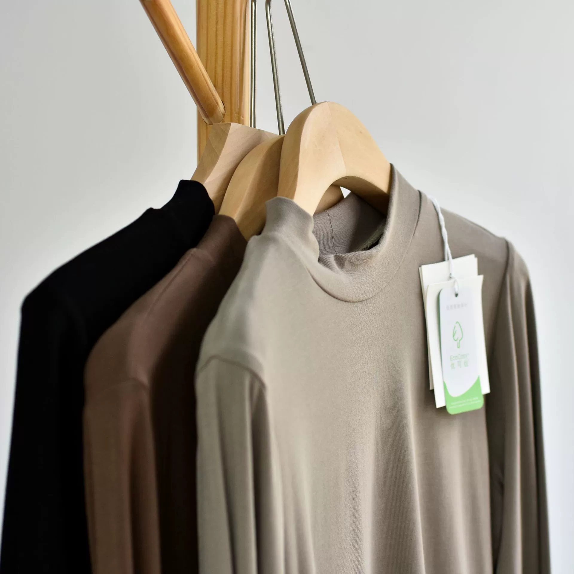 【Рубашка Zhongling Very】Новая осенняя женская базовая рубашка премиум-класса из высококачественного шелковистого материала с высокой плотностью