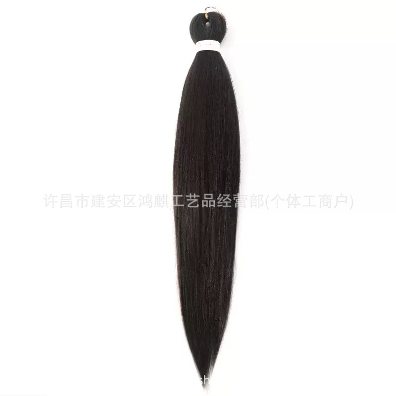 PVC fibra química de baja temperatura fluffy EZ trenza grande trenza fácil trenza image 8