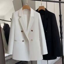 女西服白色西装气质早春外套春秋款韩版英伦风高级质感时尚小西服