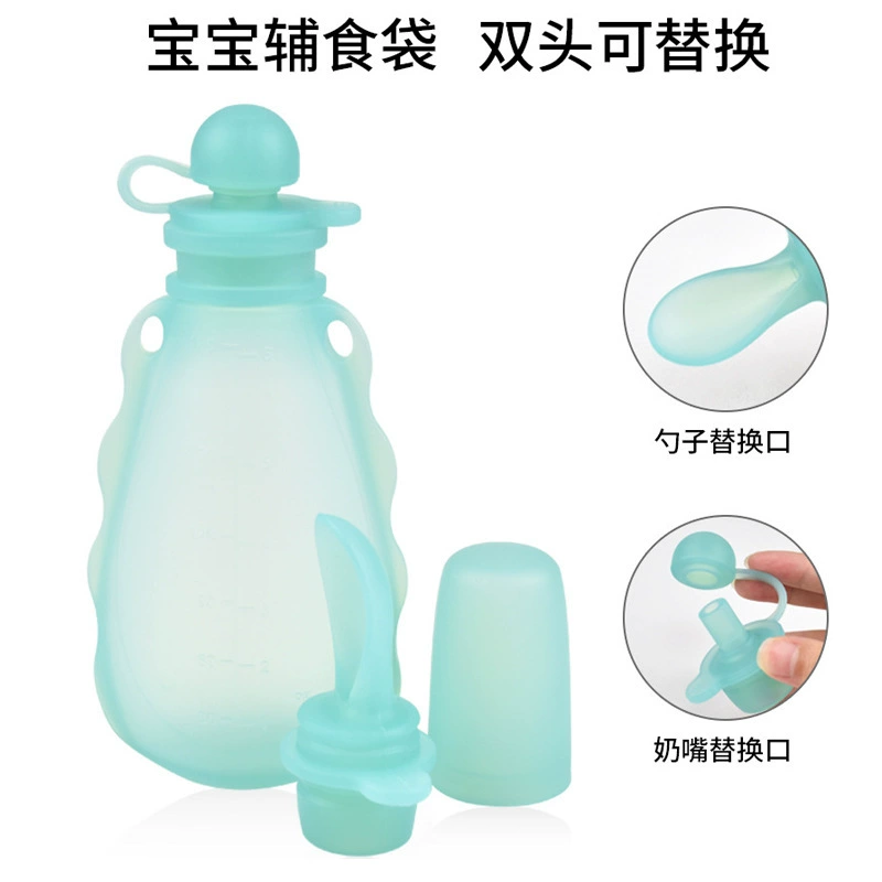 Складной силиконовый мешок для хранения грудного молока, для использования на улице, в наличии.