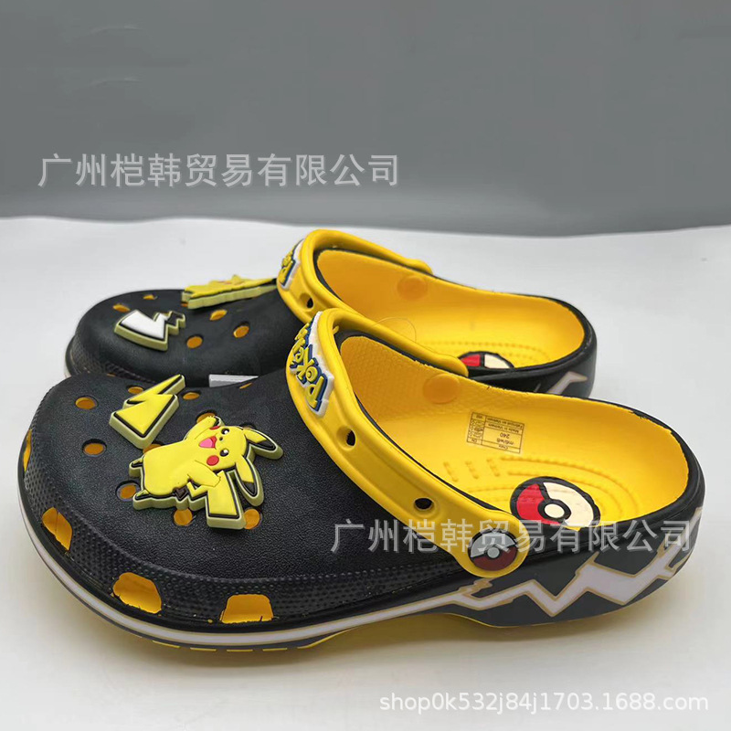 Shrek Superman zapatos de verano para niños zapatillas antideslizantes zapatillas de cabeza de niño gran playa image 3