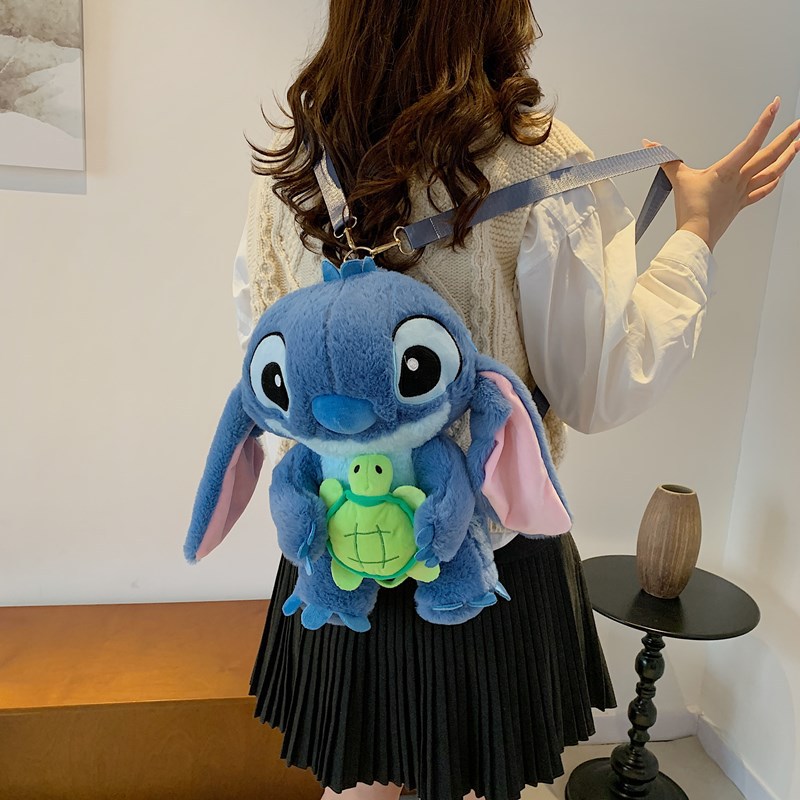 Pequeña venta al por mayor Stitzi felpa dibujos animados mochila niña linda ins bandolera regalo para padres e hijos image 39