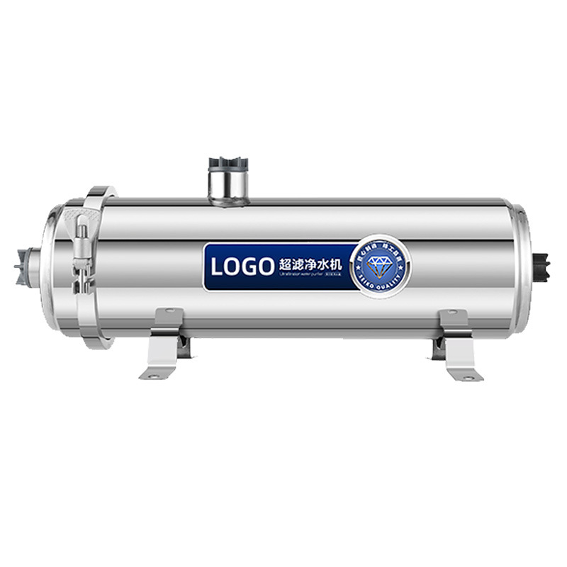 Purificador de agua doméstico de acero inoxidable — filtración de alto caudal para agua de grifo o pozo, sistema de ultrafiltración
