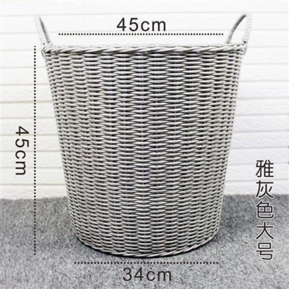 Пластиковая тканая корзина для белья, игрушка, система хранения, DIY, новая коллекция