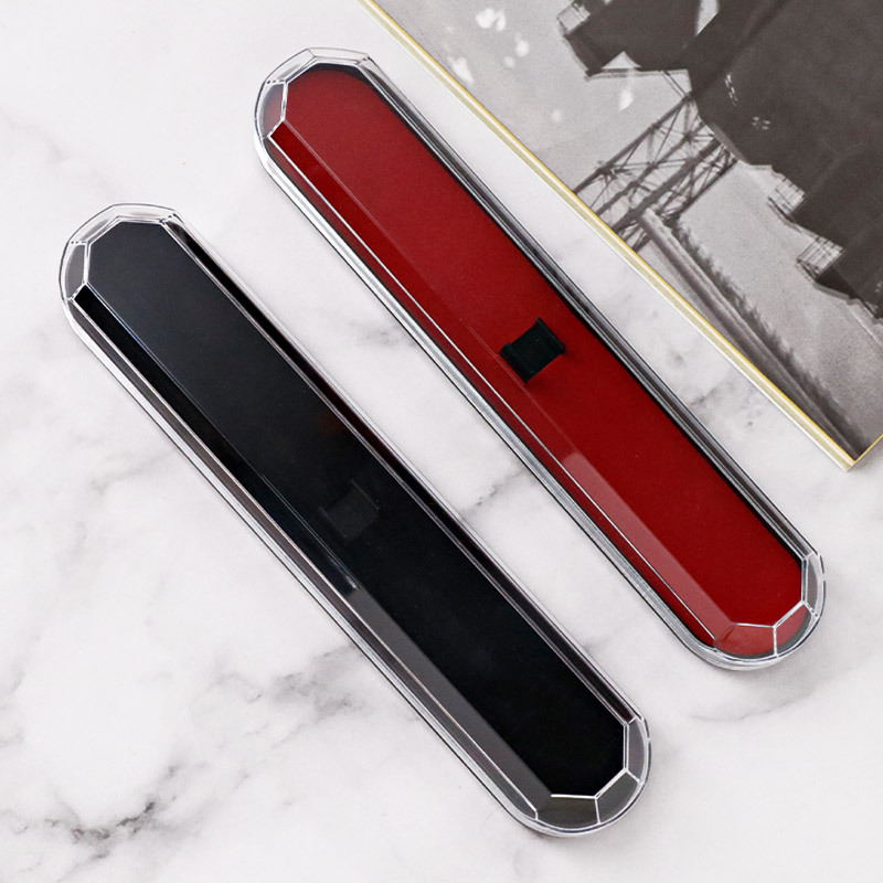 supply Plastic Pencil case Diamond pencil case Plastic packaging Pen Box Single pencil box goods in stock