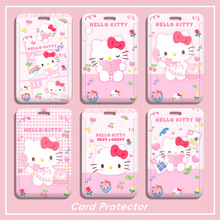 可爱学生卡通校园卡工作证件套卡通公交地铁硬饭卡胸牌接送卡套