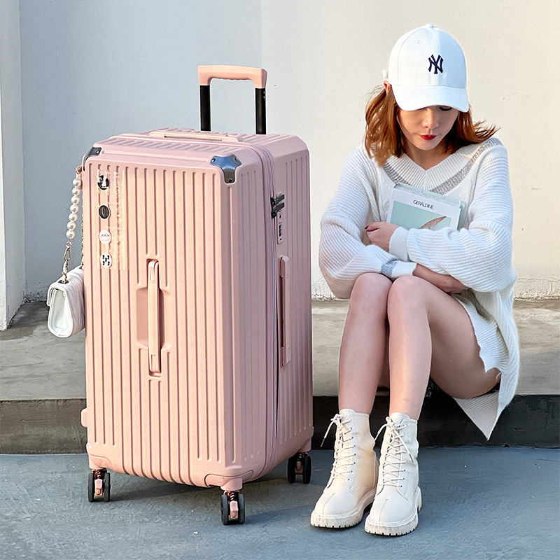 [Seleccionado cuidadosamente] Maleta de alto valor Maleta multifuncional de gran capacidad Maleta con ruedas de freno amortiguador Caja de contraseña