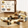 Magnetic Variety Track - White Gray [150-piece Set] 1 Car