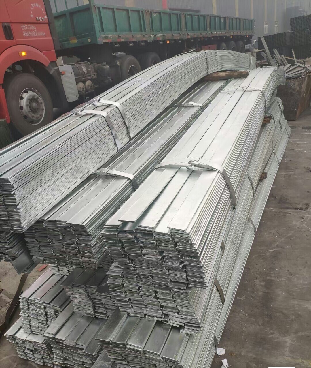 角钢扁钢热镀锌工字钢 现货销售钢打孔深加工重庆钢型材厂家直供