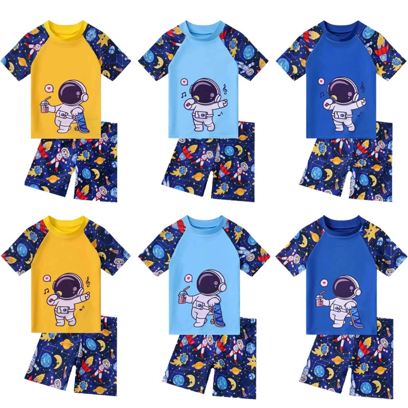 Children's split swimwear for boys, trousers, custom-made, for teenagers