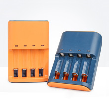 1.2v智能充電器 5號電池7號AAA通用智能充電器鎳鎘鎳氫充滿轉燈