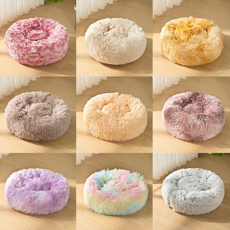 Round Plush Pet Nest Image 5