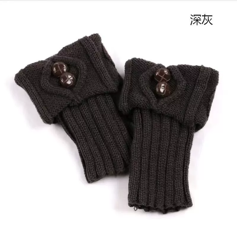 Демисезонные модные knitted шерстяные гетры для согревания, носки, корейский стиль