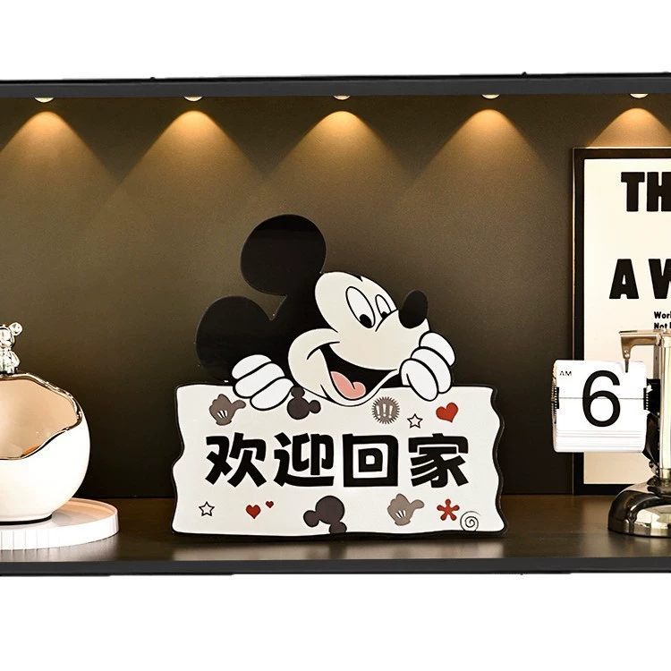 Подарки Mickey Welcome Home, хранение ключей украшения премиум, напольная декорация гостиная, настольные украшения, переезд, новый дом