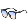 Fashionable square trend sunglasses suitable for men and women, glasses, city style, Korean style, internet celebrity