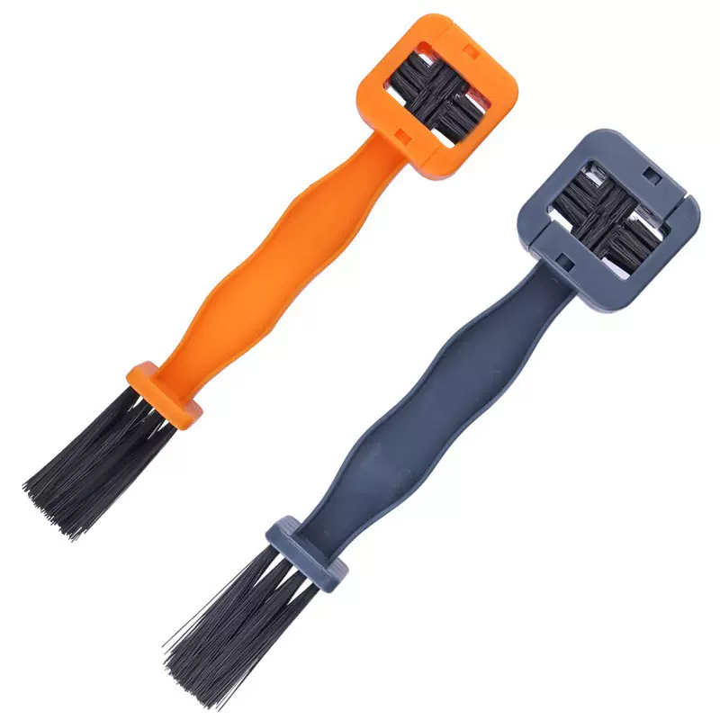 摩托车自行车链条刷牙盘清洁毛刷四面包围刷毛清洁工具