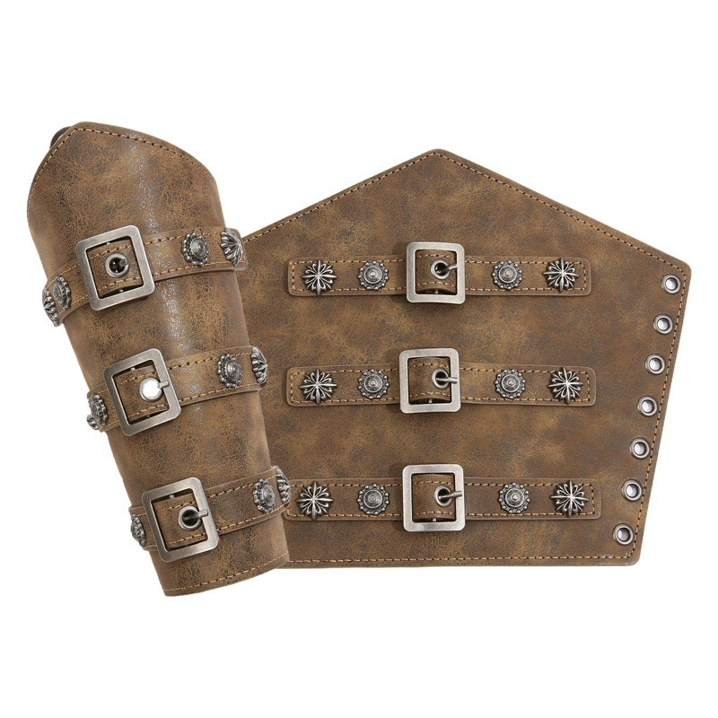 Amazon eBay горячо продает европейские средневековые ретро рыцари наручи COSPLAY