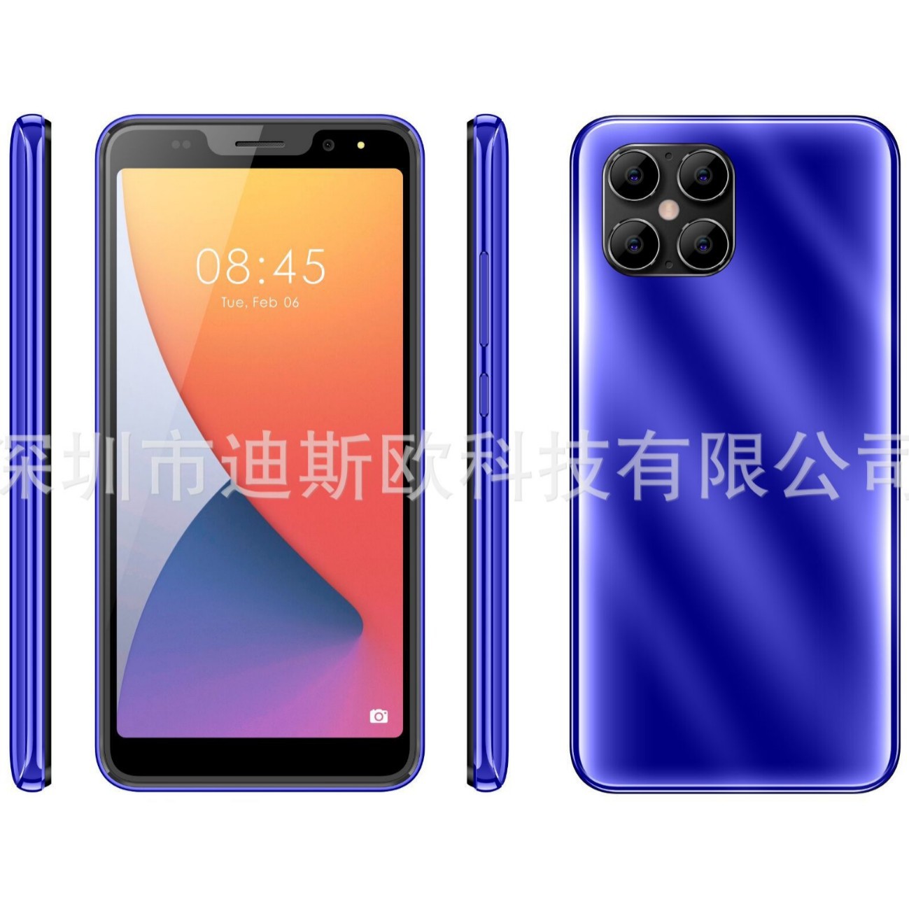 工厂跨境新款A35智能手机大屏i12 i13 S10+ S21 P41外文智能手机