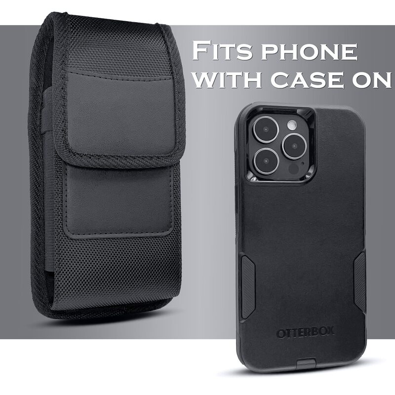 Factory Direct Sales suitable for Apple iPhone15Pro mobile phone vertical card pocket belt