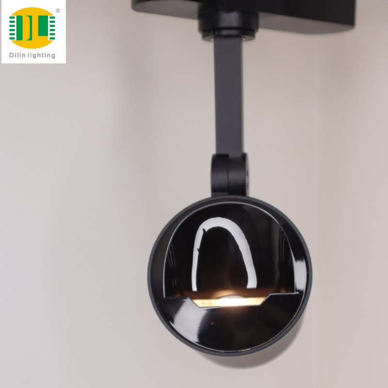 Led Polarized Wall-Mounted Spotlight for Living Room, Mall, Museum, Home, Clothing Store, Downlight with Rotating Main Light