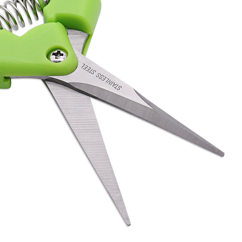 Yangjiang fábrica al por mayor de acero inoxidable tijeras de jardín tijeras de recolección de frutas tijeras de uva tijeras de poda