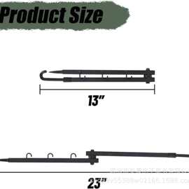 树钉弓箭挂钩 打猎摄影爬树架 treestands bow hanger户外