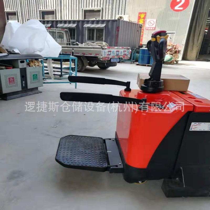 电动站驾式3吨玻璃搬运车装卸车地牛仓储搬运小型叉车电动升降