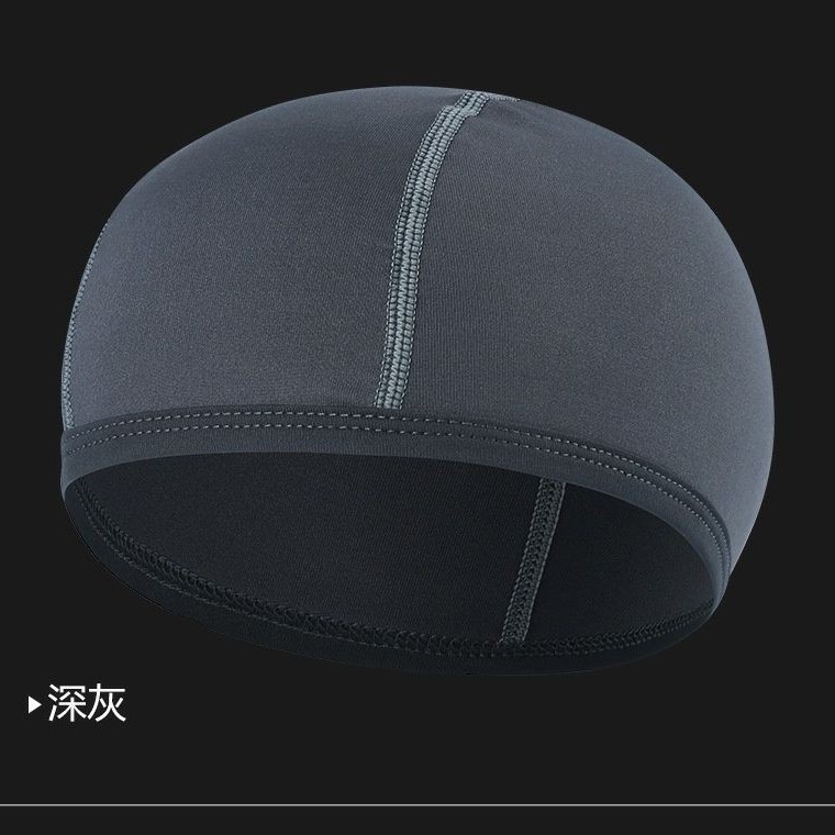 Helmet liner cap four seasons fitness body outdoor dirty cap universal sports free size solid color in stock head cover