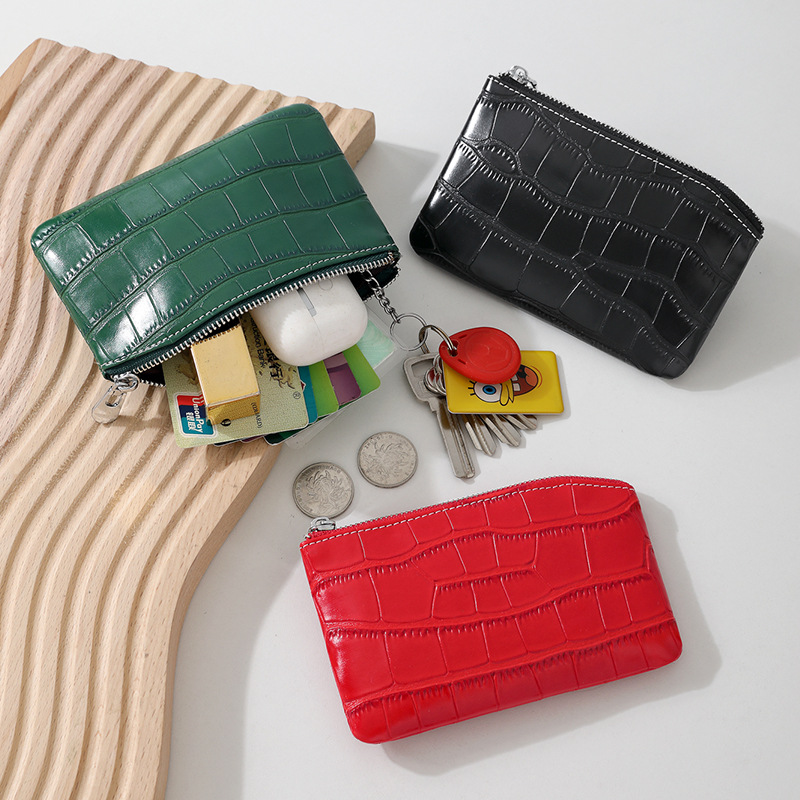 Nueva bolsa de tarjetas de órgano de cocodrilo, tarjeta de almacenamiento de tarjetas de gran capacidad, tarjeta de almacenamiento de tarjetas de licencia de conducir, bolsa de tarjetas de moda