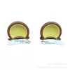 Bear ears brown yellow