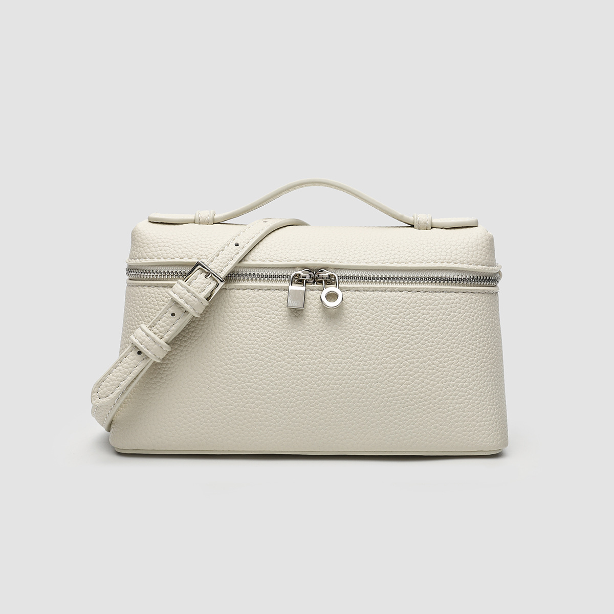 Lp 19弁当箱はpu皮のミニファッションの女性のカバン2025新型のgigiと同じタイプの手提げ箱は斜め掛けのカバンを包んでいます。