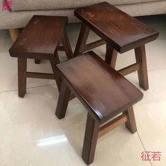 纯木凳实木小凳子家用小板凳小凳子矮凳耐用客厅外婆桥舞蹈演出凳