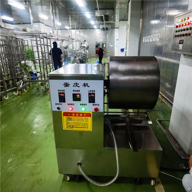 逸品全自动小型春卷皮机 不锈钢卷帘蛋皮机器厚度可调产量高 卷煎