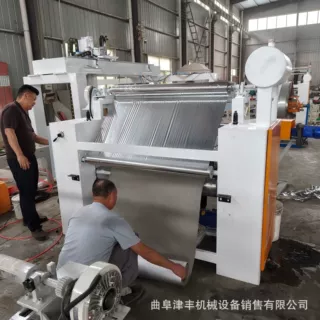 橡塑棉铝箔压花辊热烫复合机EVA泡棉镀铝膜覆膜机两卷合一热烫机