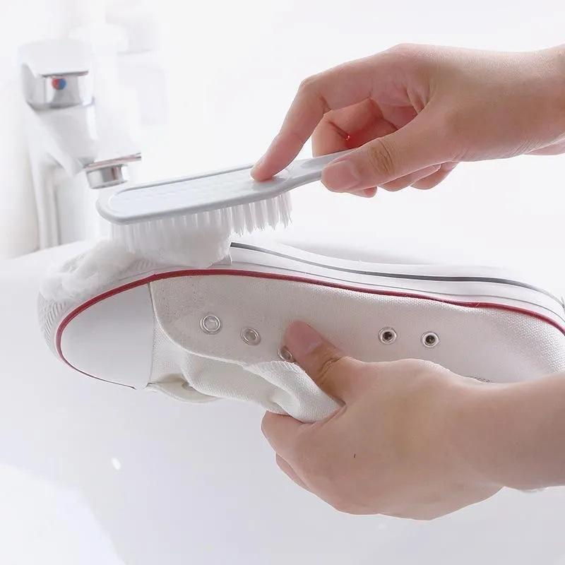 Shoe Brush Soft Bristle Household Shoe Washing Brush Student Dormitory Cleaning Brush Laundry Brush Multifunctional Hard Bristle Shoe Plastic Brush