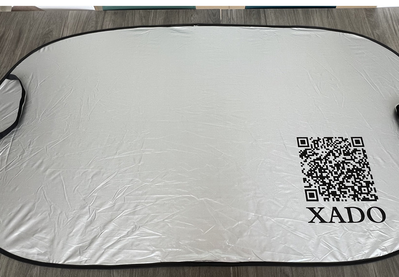 Car Sunshade Front Windshield Sun Protection and Heat Insulation Sunshade Board Summer Car Sunshade Umbrella Custom Logo Silver-Coated Car Sunshade