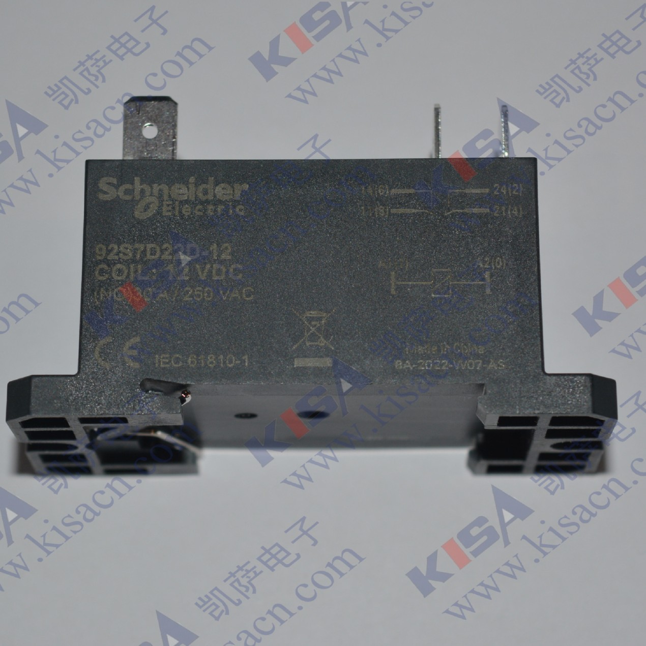 Schneider Electric 继电器 92S7D22D-12 凯萨电子