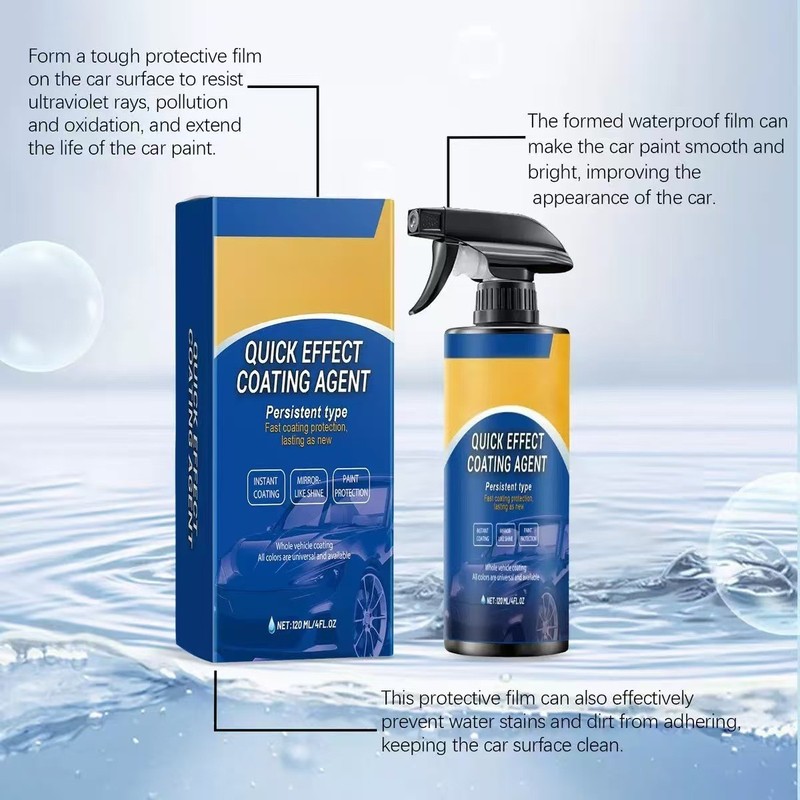 跨境爆品 Undersunny Car Shine 汽车光亮剂涂层抛光喷雾镀膜现货|undefined