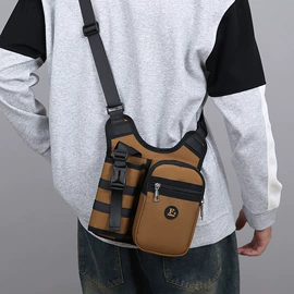 男士胸包;休闲背包;男士单肩包
