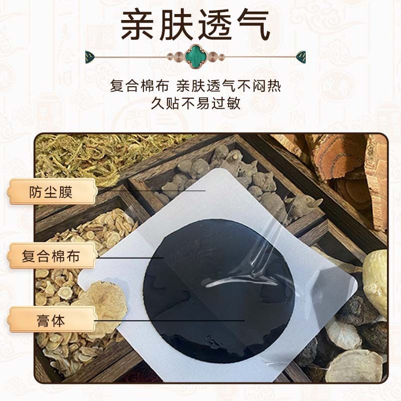 老黑膏温熱ネック＆ショルダーパッチ、腰・脚・頸椎ケアパッチ、富貴包透骨パッチ、手作り膏薬パッチ、工場卸売|undefined