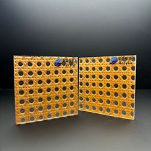 新异PETG树脂竹编板冰珀板冰裂板云丝板竹编饰面板隔断亚克力装修