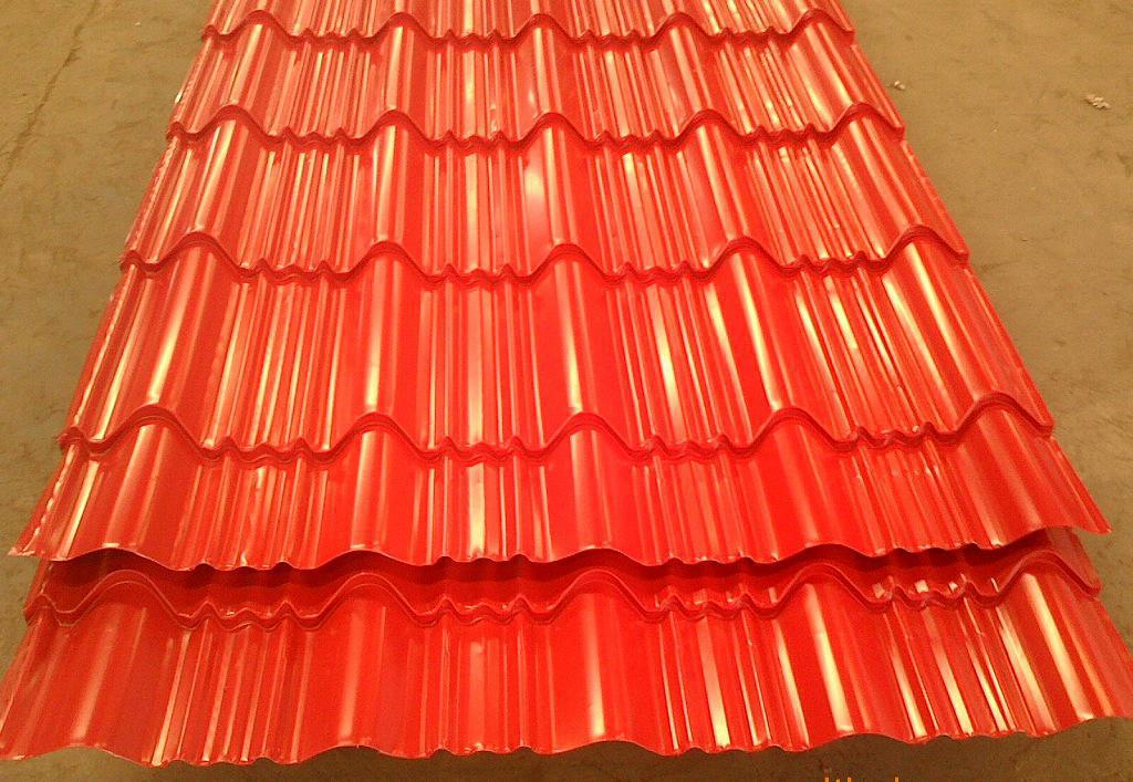 厂家供应彩钢瓦  彩钢板 防腐耐高温 彩钢波纹板 建筑建材