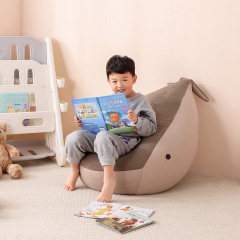 子供用ソファー読書角クジラ豆袋怠け者寝室畳かわいい読書区子供がソファーに着替えた