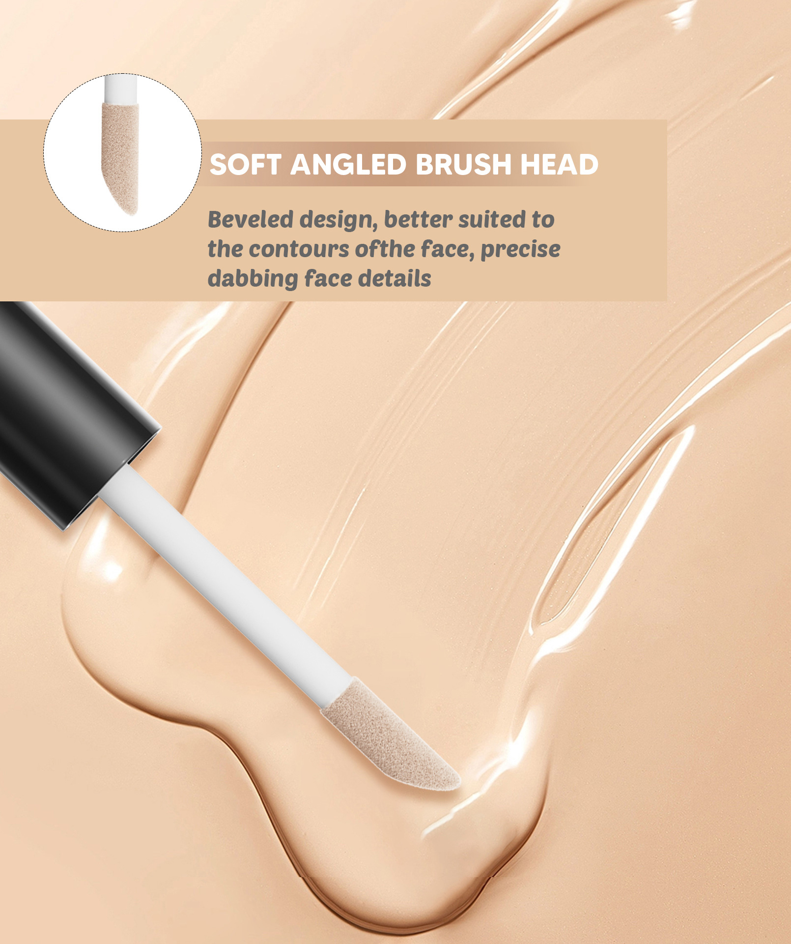 Hellokiss Cross-border Natural Blemish and Acne Mark Concealer is waterproof, sweat-resistant, light and snug, and suitable for tattoo concealer undefined