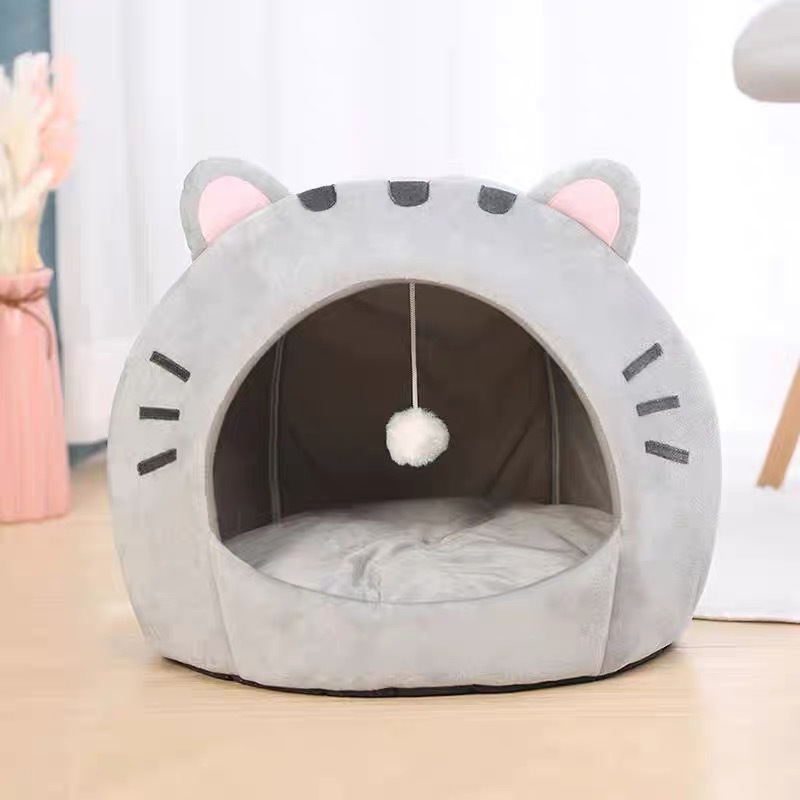 Polyester Cat Nest Winter Warm Closed Shelter